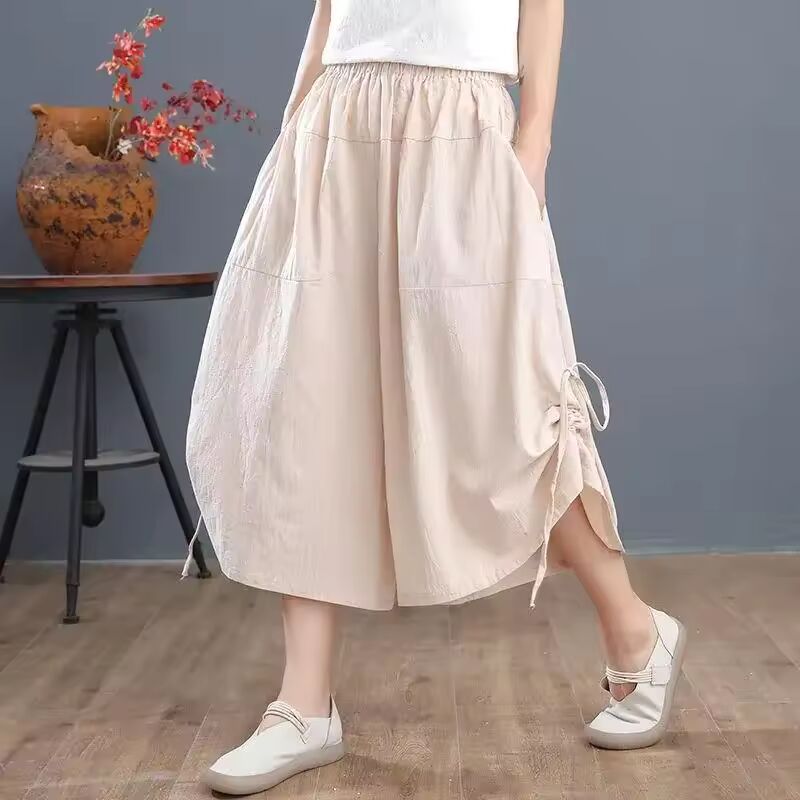 High Waist Female Short Pants Wide Casual Women's Shorts Kpop Offer Original Hot Designer Elasticty Low Price Aesthetic Jorts